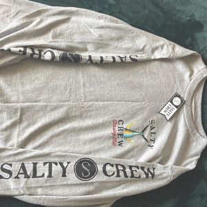 Gray salty crew long sleeve.